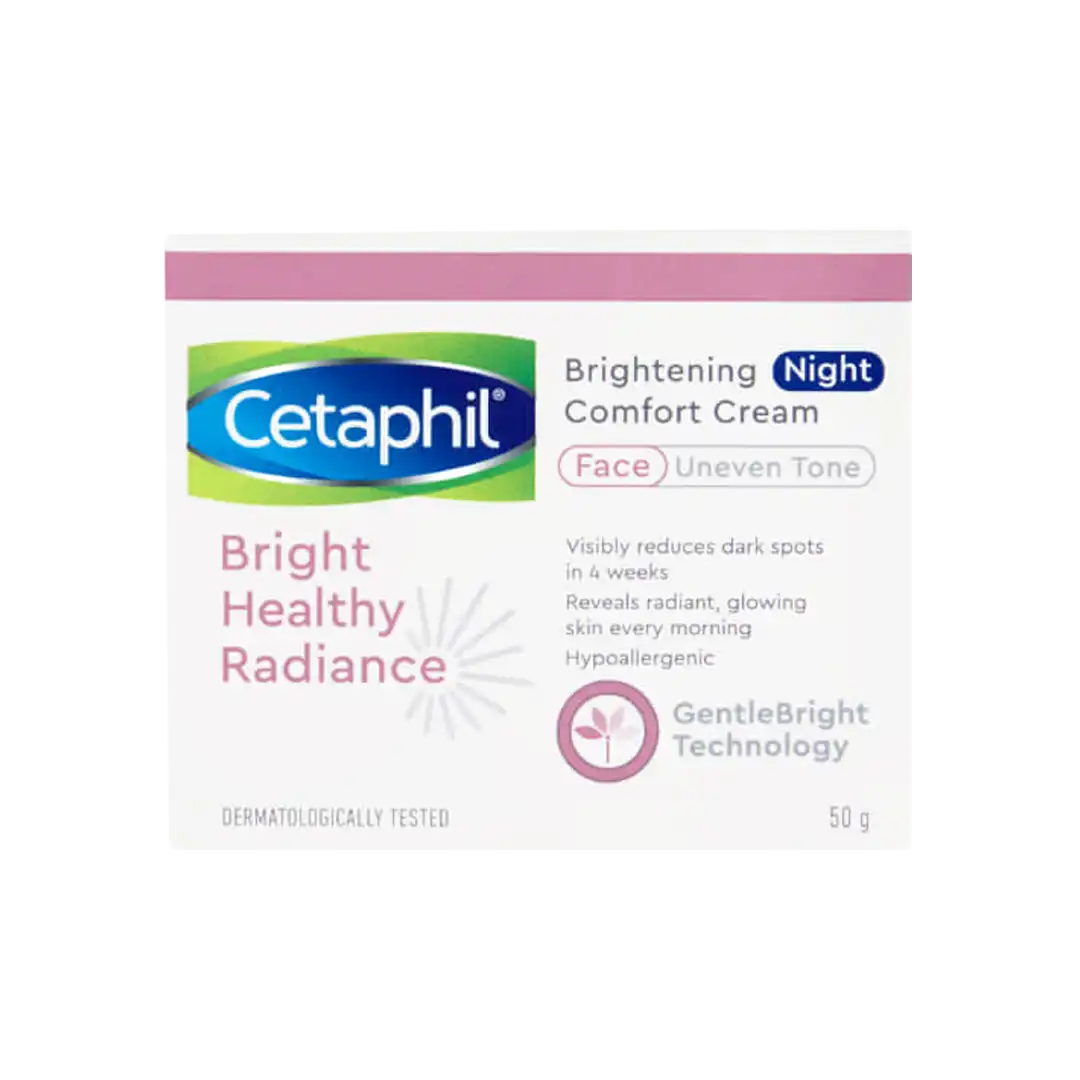 Cetaphil Bright Healthy Radiance Brightening Night Comfort Cream, 50g