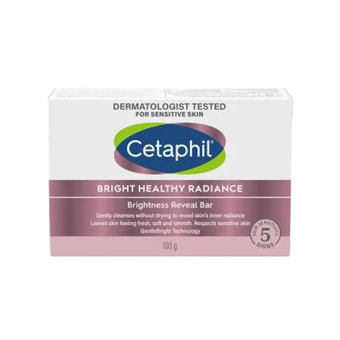 Cetaphil Bright Healthy Radiance Brightness Reveal Soap Bar, 100g