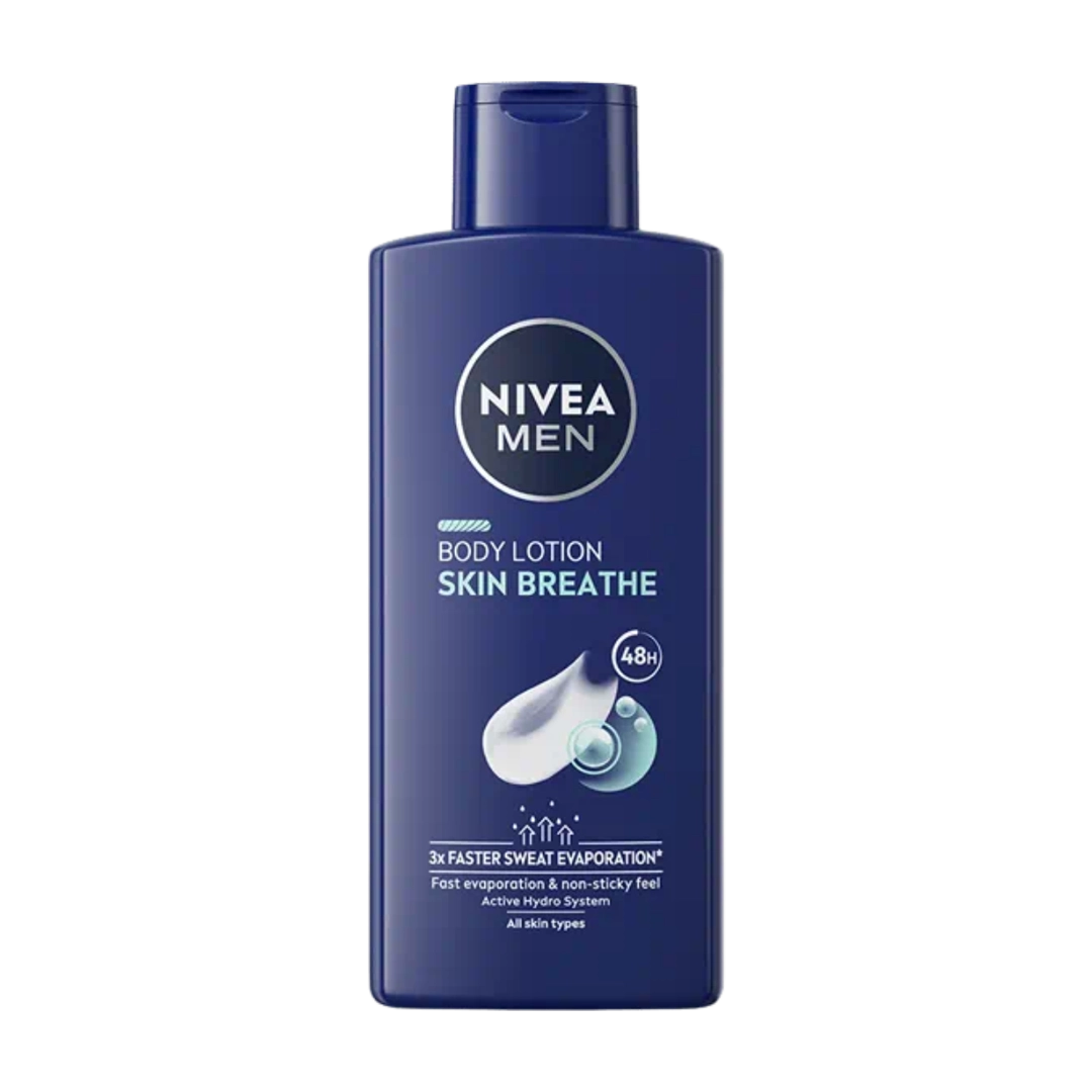 Nivea Men Skin Breathe Body Lotion, 400ml