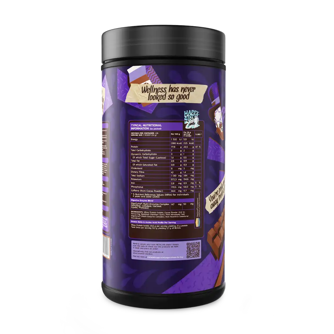 Metalab ISO-BRIDGE Ultra Premium Whey Protein Isolate Cocoa Chocolate, 32 Servings