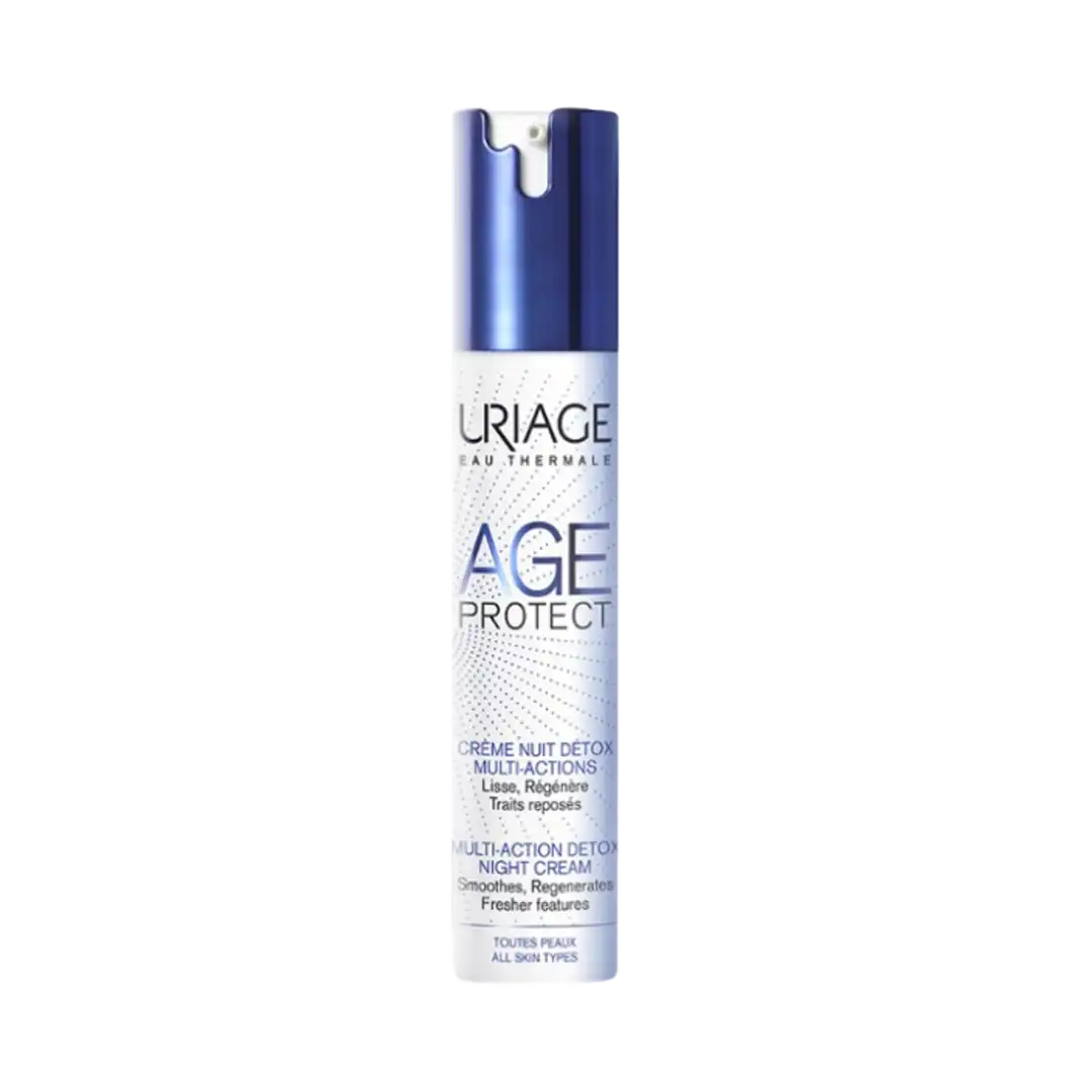 Uriage Age Protect Multi-Action Detox Night Cream, 40ml