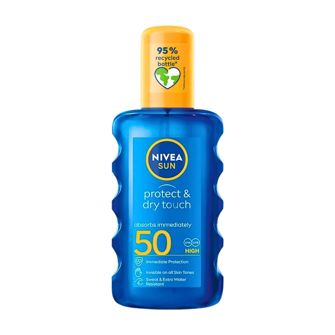 Nivea Sun Protect & Refresh Invisible Cooling Spray Spf50 Sunscreen, 200ml