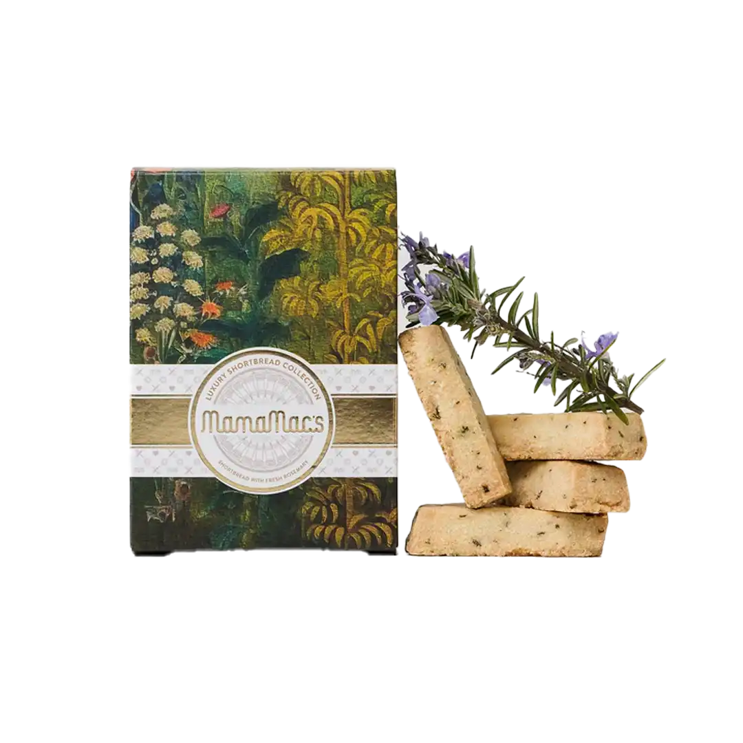 MamaMacs Luxury Rosemary Shortbread, 200g