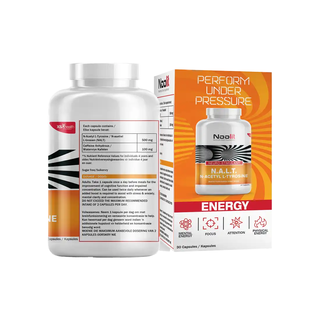 Noolit N.A.L.T. Neuro-Stimulant Capsules, 30's