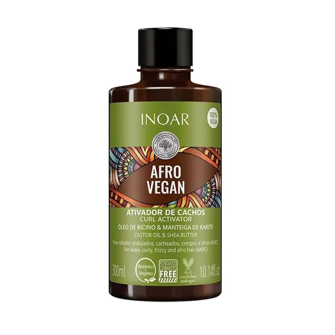 Inoar Afro Vegan Curl Activator, 300ml
