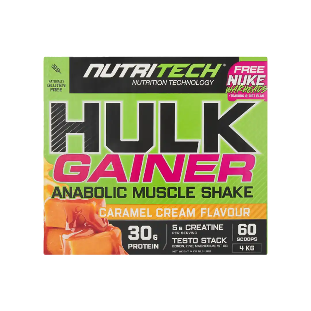 Nutritech Hulk Gainer Box 4kg, Assorted