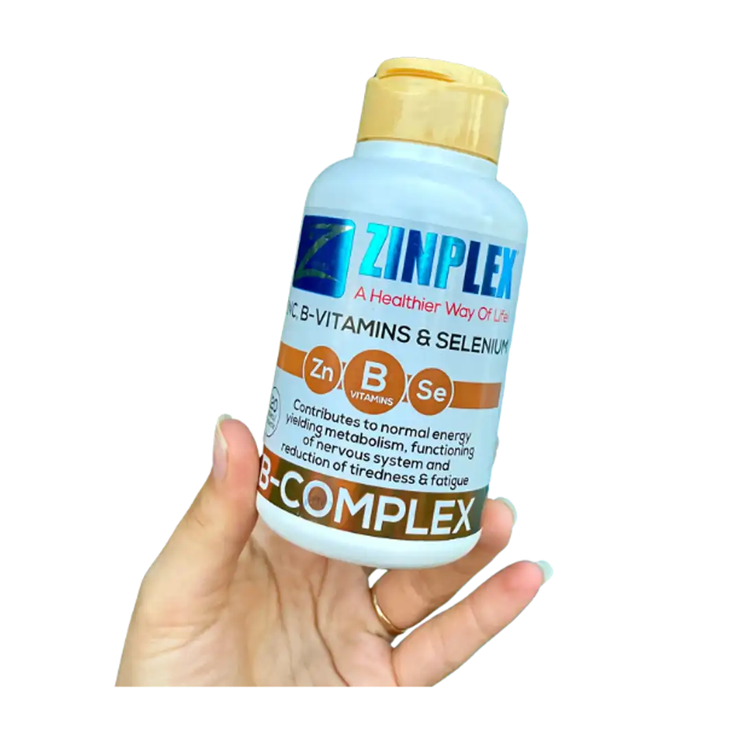 Zinplex B Complex Tabs, 30's