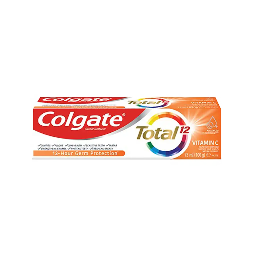 Colgate Total Vitamin C Toothpaste, 75ml 
