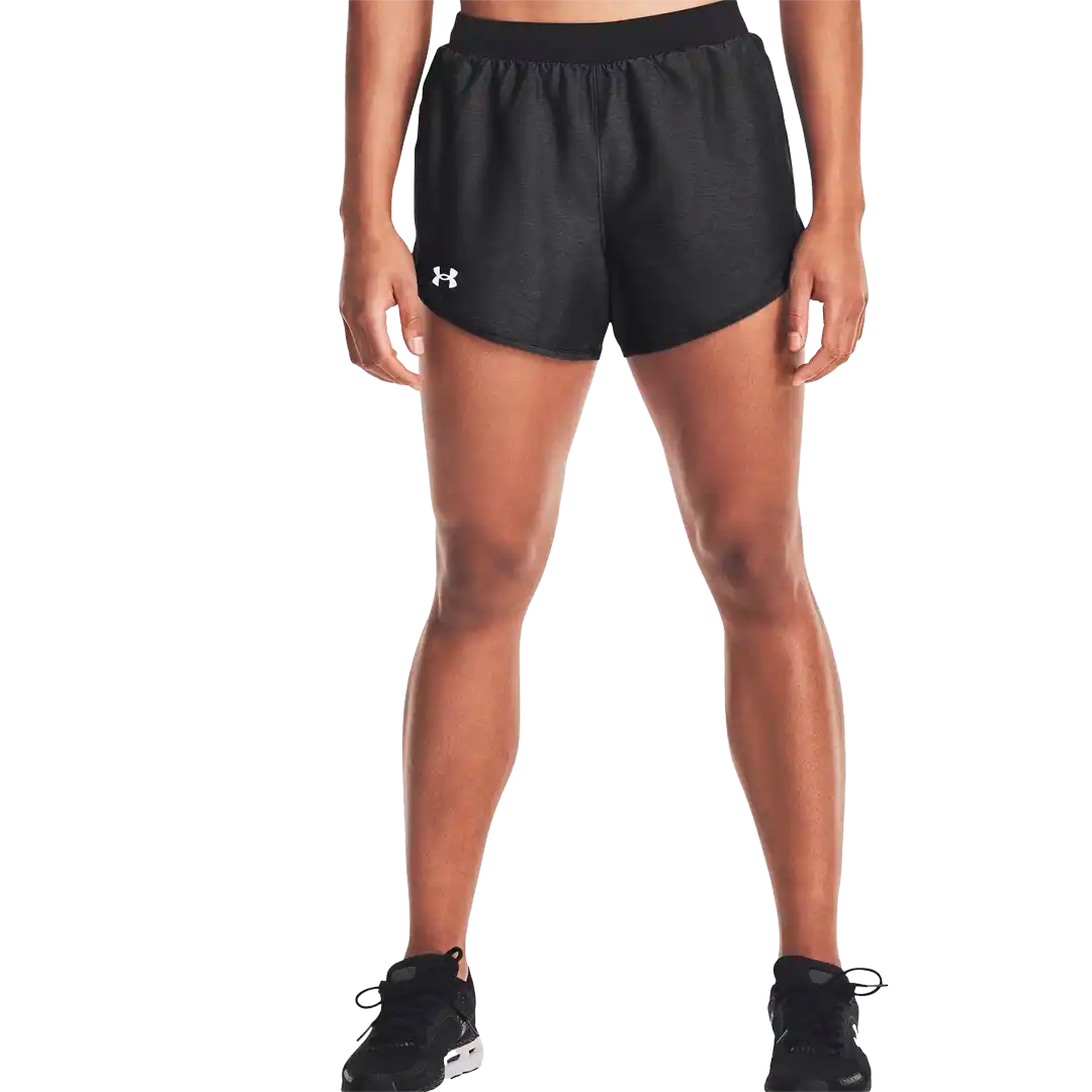 Women's Under Armour Fly By 2.0 Printed Shorts - Gray