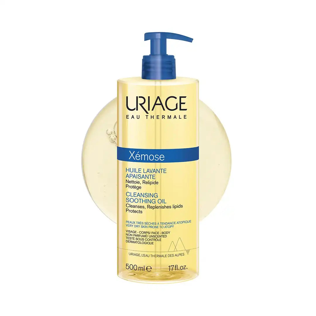 Uriage Xémose Soothing Cleansing Oil, 500ml