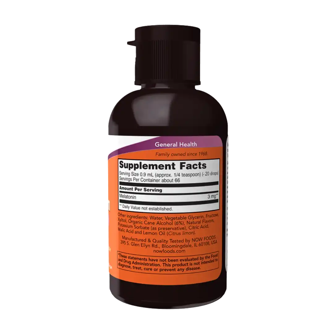 NOW Foods Melatonin, 59ml