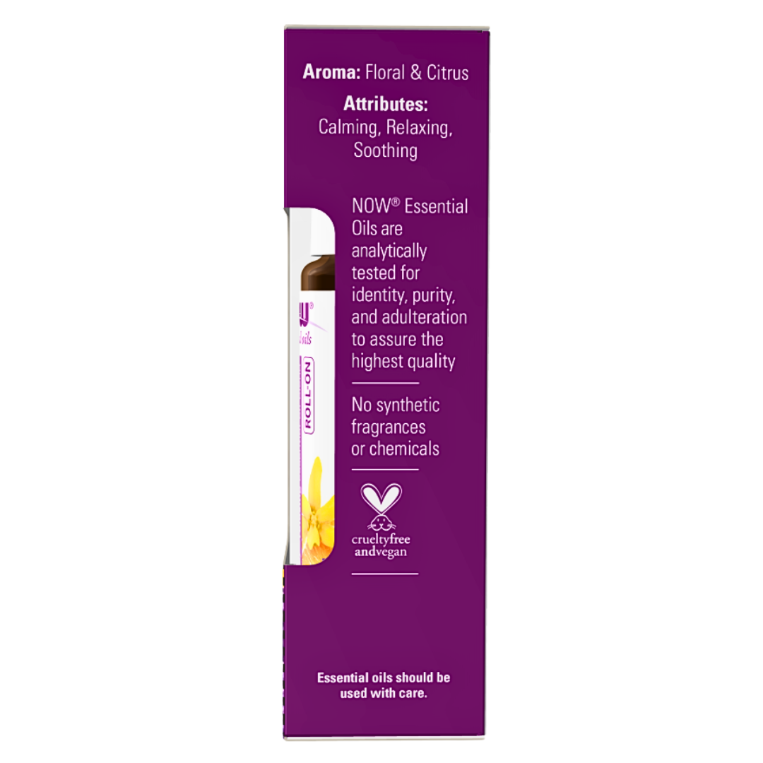 NOW Foods Take A Zen Ten Essential Oil Blend Roll-On, 10ml