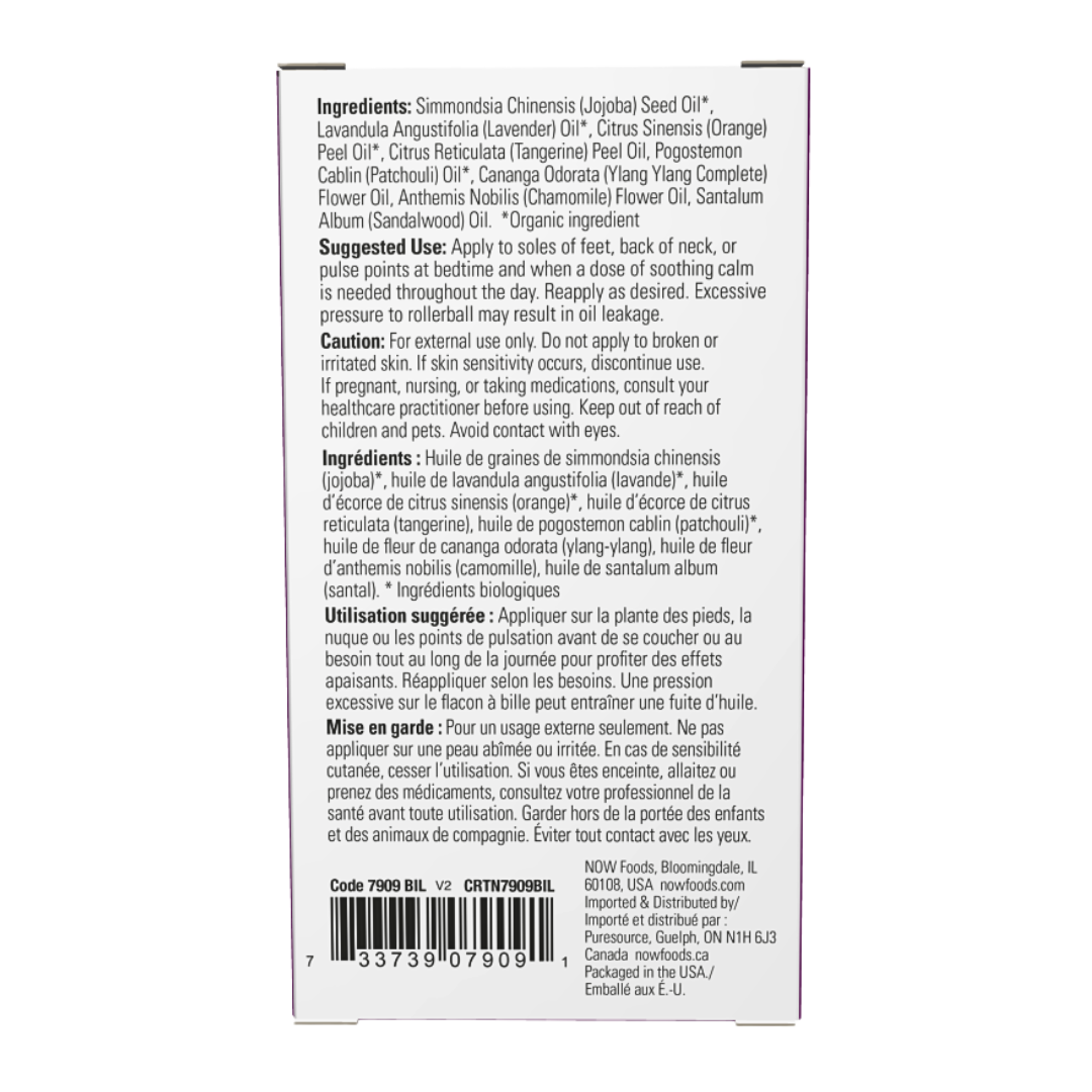 NOW Foods Take A Zen Ten Essential Oil Blend Roll-On, 10ml