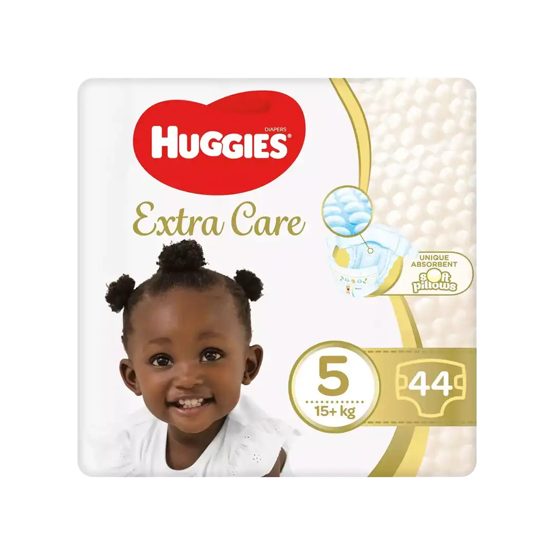 Huggies New Baby Extra Care Size 5, 44's