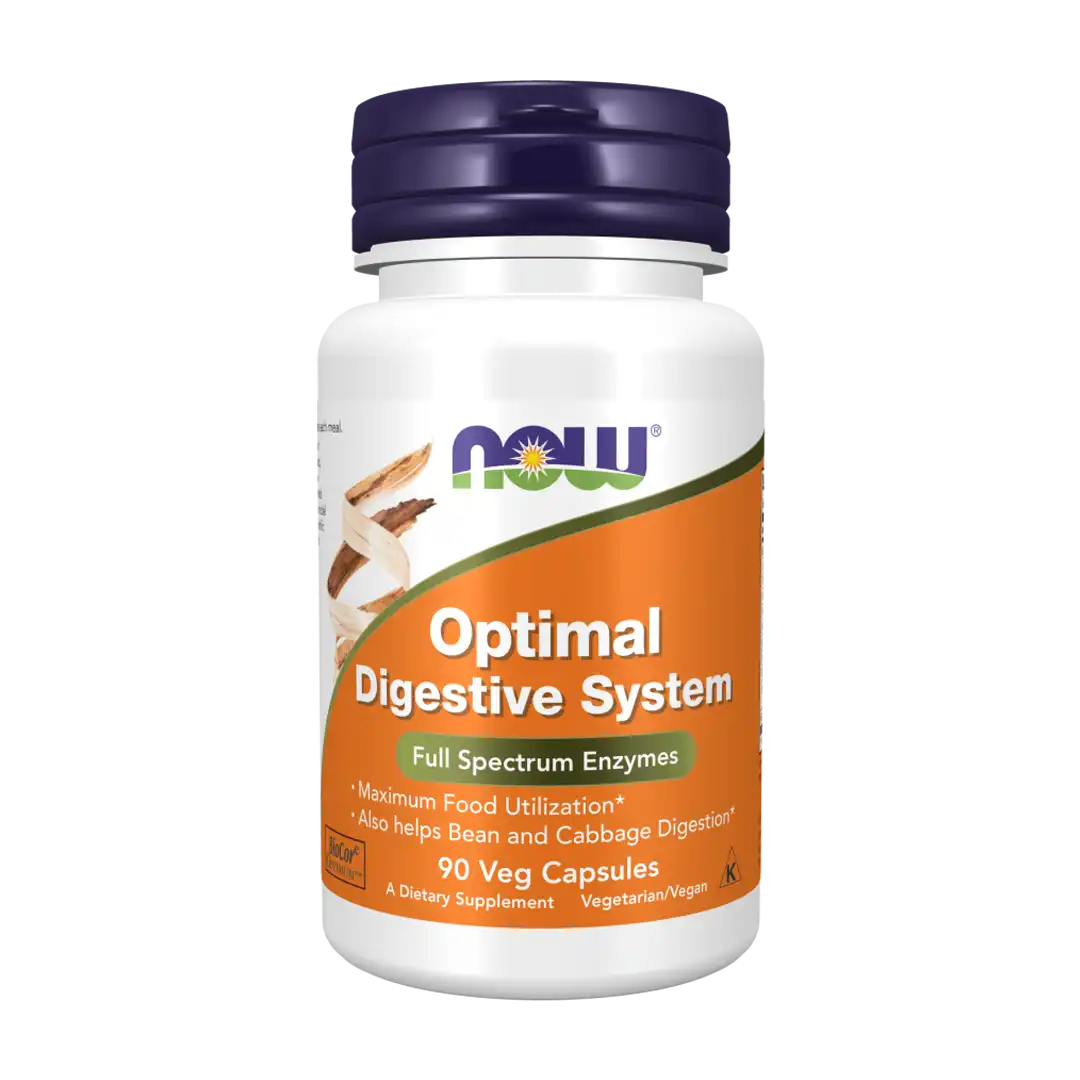 NOW Foods Optimal Digestive System Veg Capsules, 90's