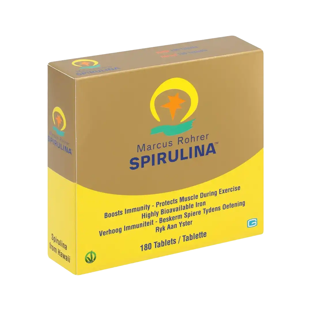 Marcus Rohrer Spirulina Tablets, 180's