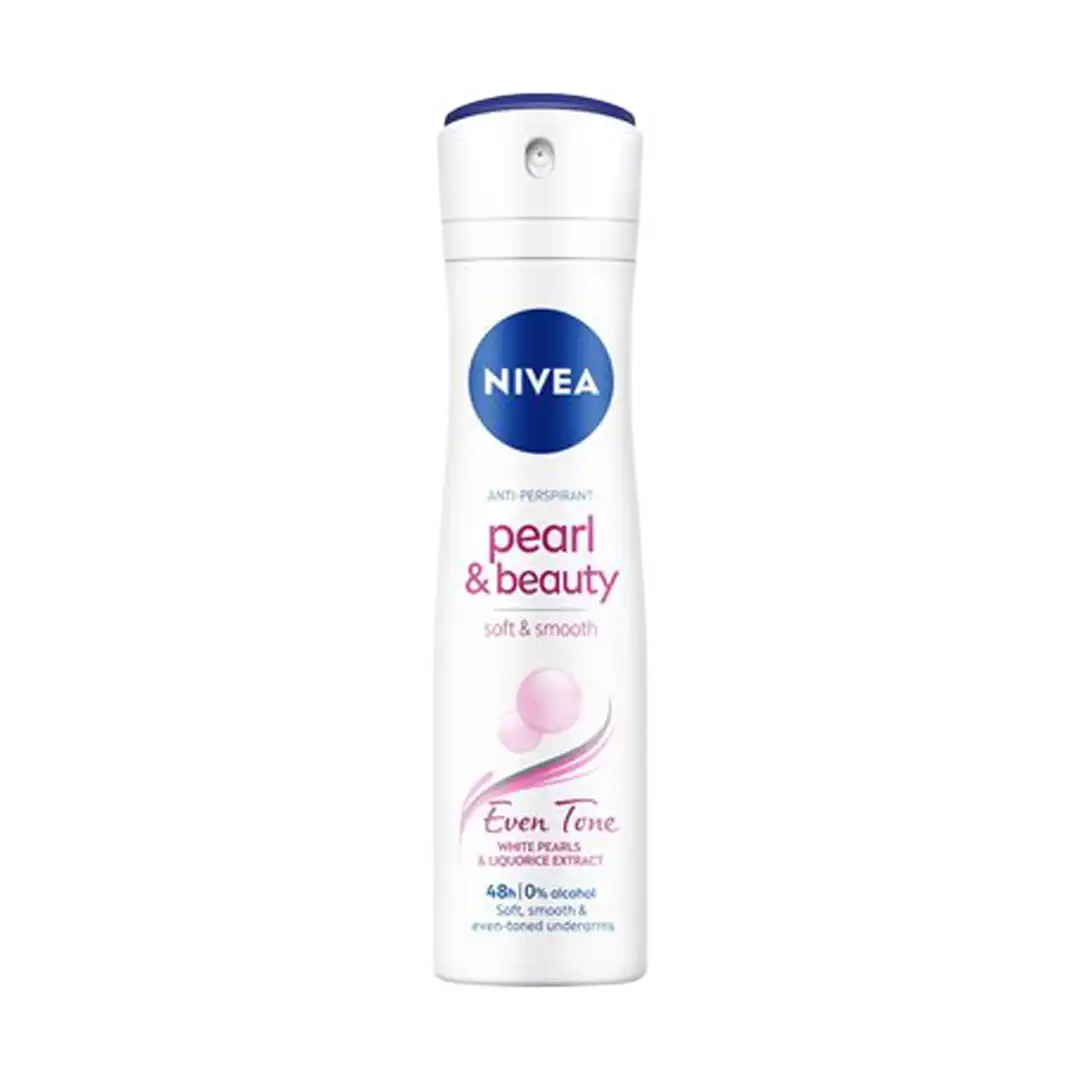 Nivea Pearl & Beauty Even Tone 48H Deodorant Spray, 150ml
