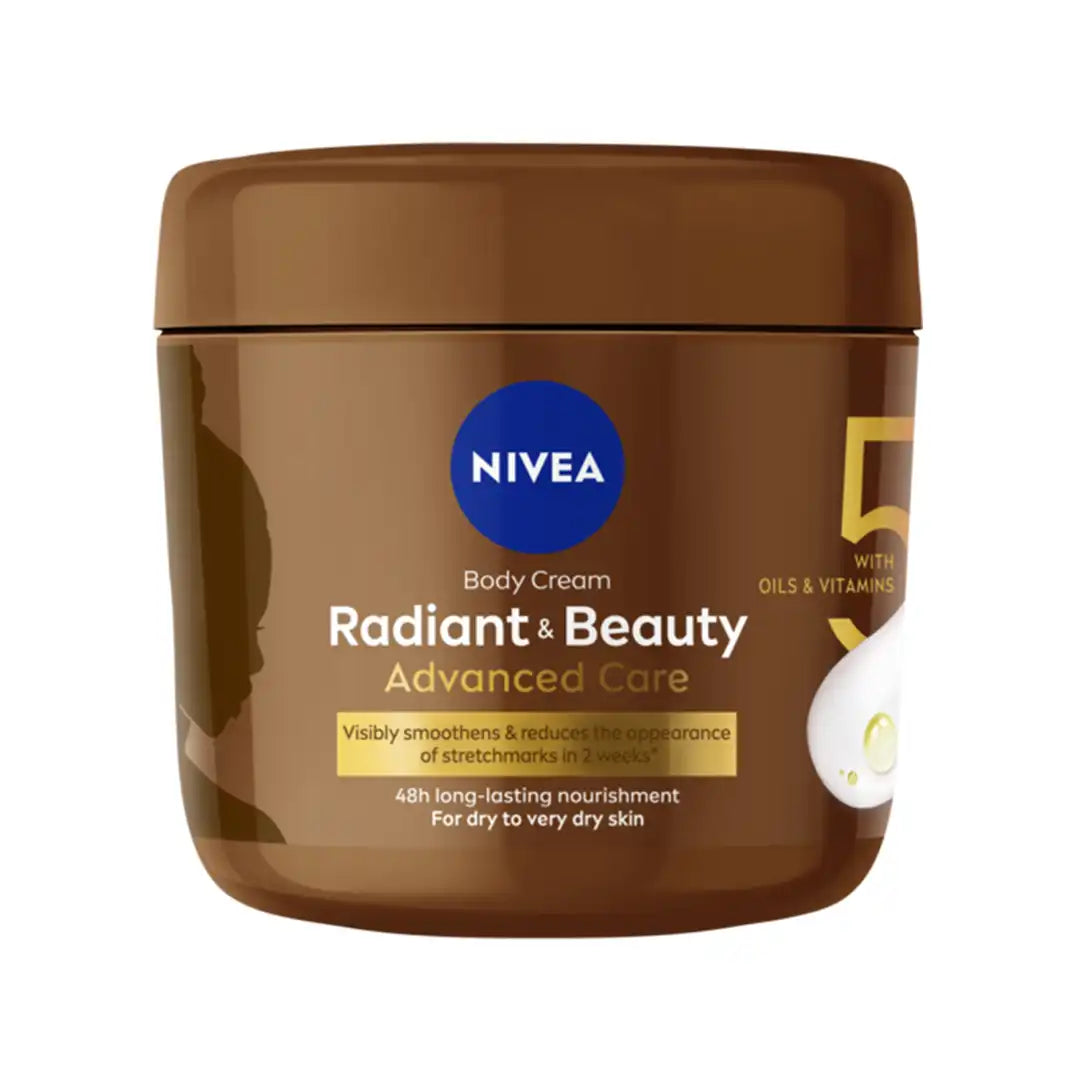 Nivea Radiant & Beauty Advance Care Body Cream, 400ml