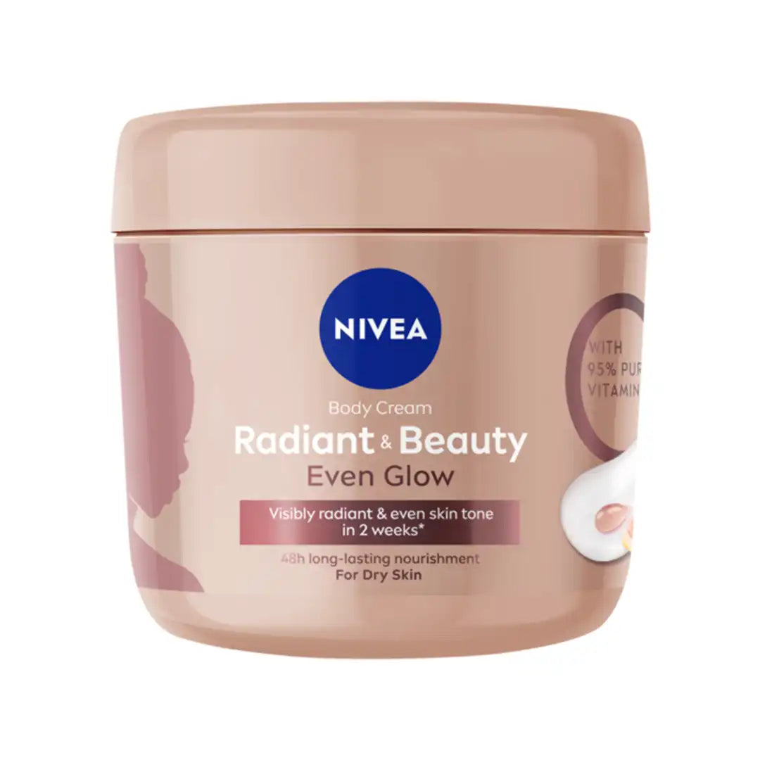 Nivea Radiant & Beauty Even Glow Body Cream, 400ml