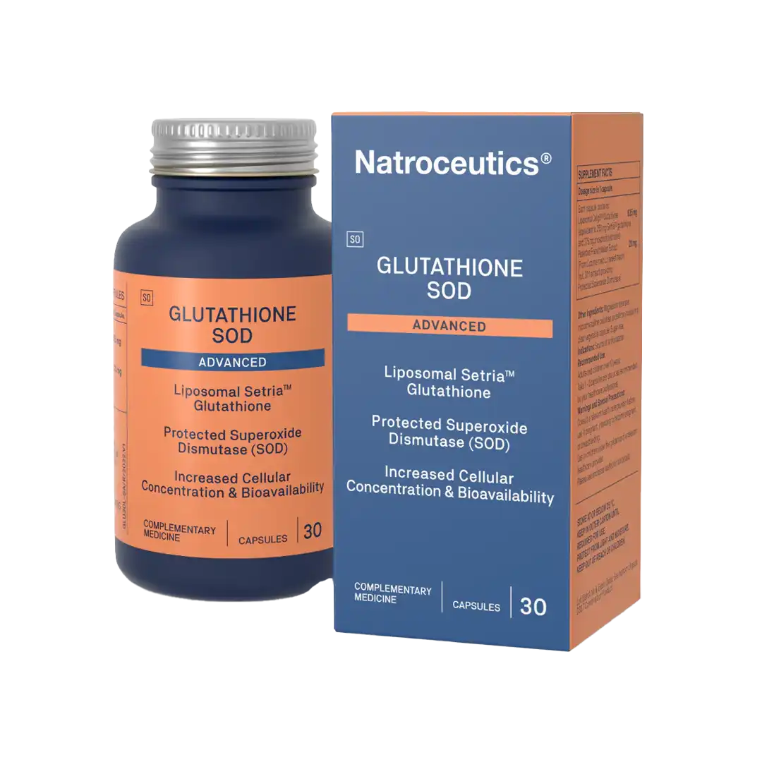 Natroceutics Glutathione SOD Advanced Capsules, 30's