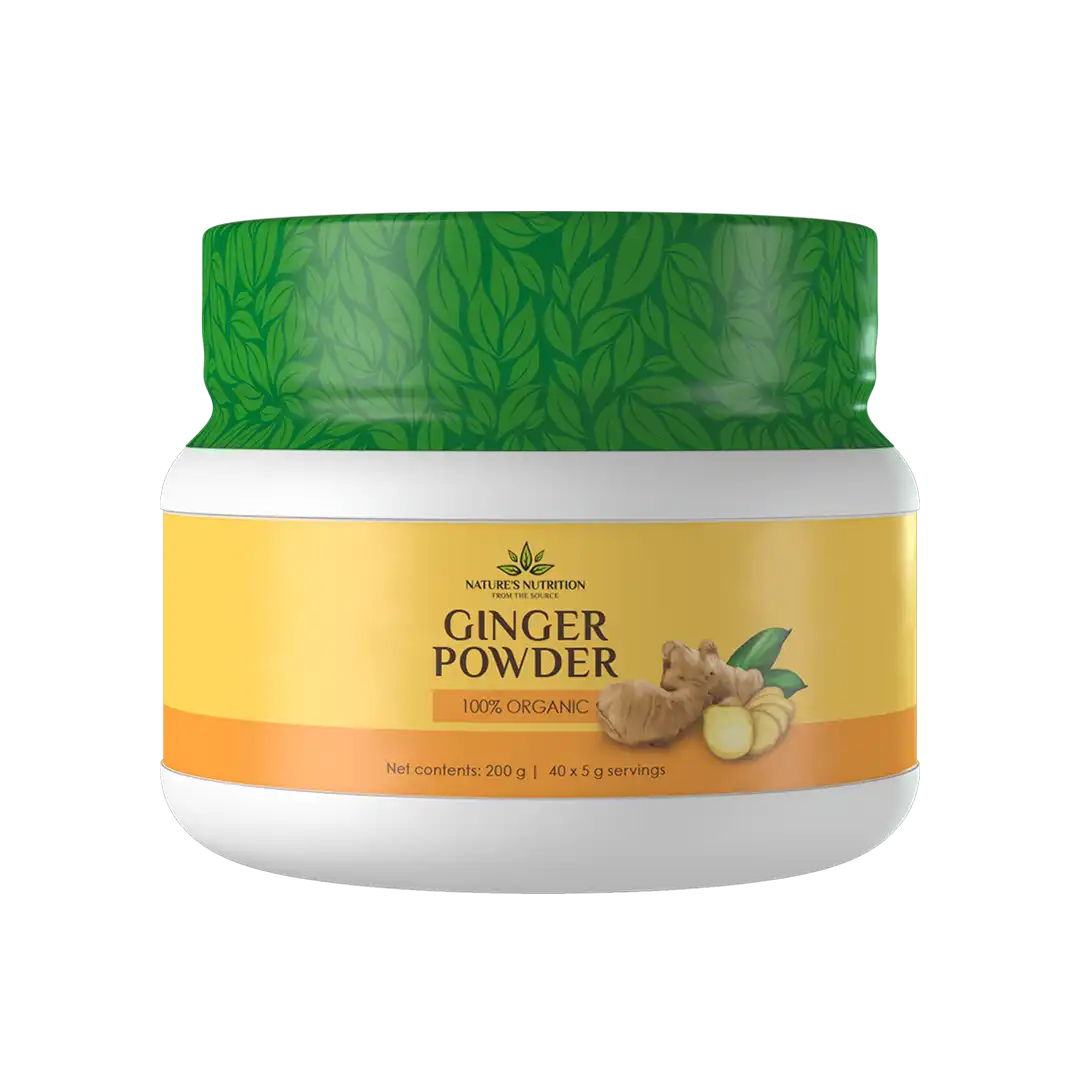 Nature’s Nutrition Organic Ginger Powder, 200g
