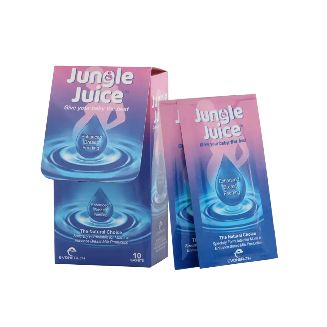 Jungle Juice Natural Enhanced Breast Feeding Sachets 6,3g, 10 Sachets