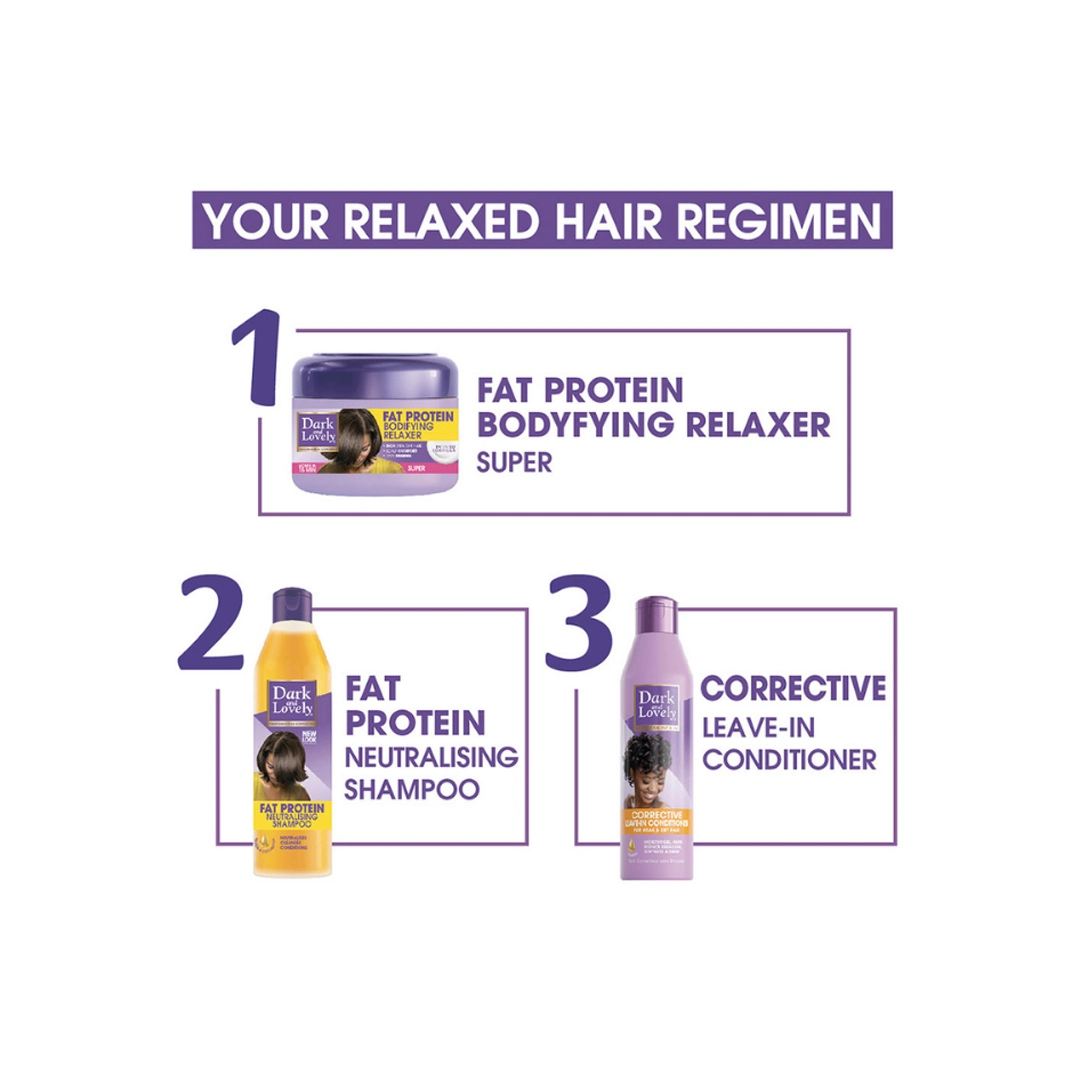 Dark & Lovely Fat Protein Bodifying Relaxer Super, 250ml