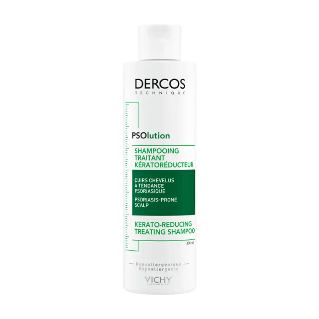 Vichy Dercos PSOlution Kerato-Reducing Treating Shampoo, 200ml