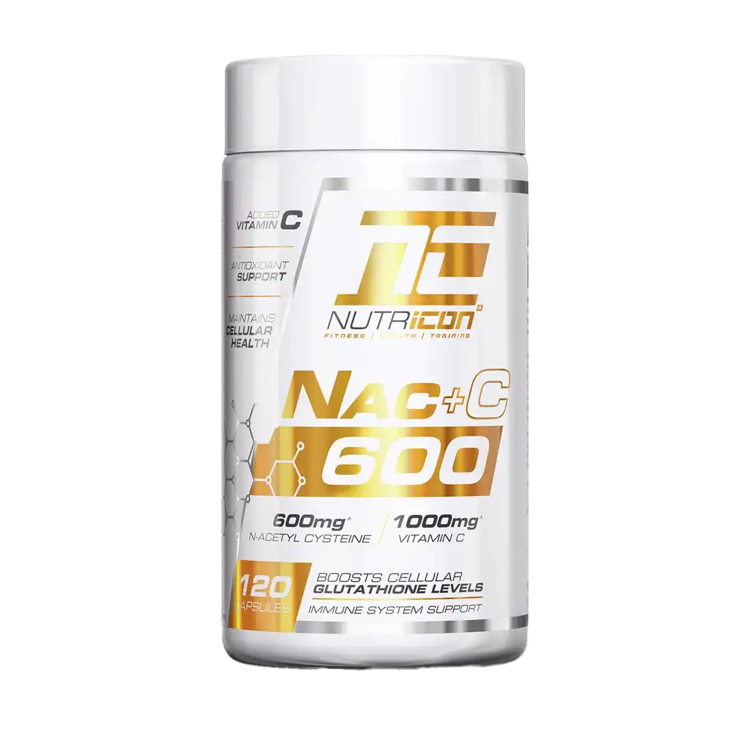 Nutricon NacC600 Capsules, 120's