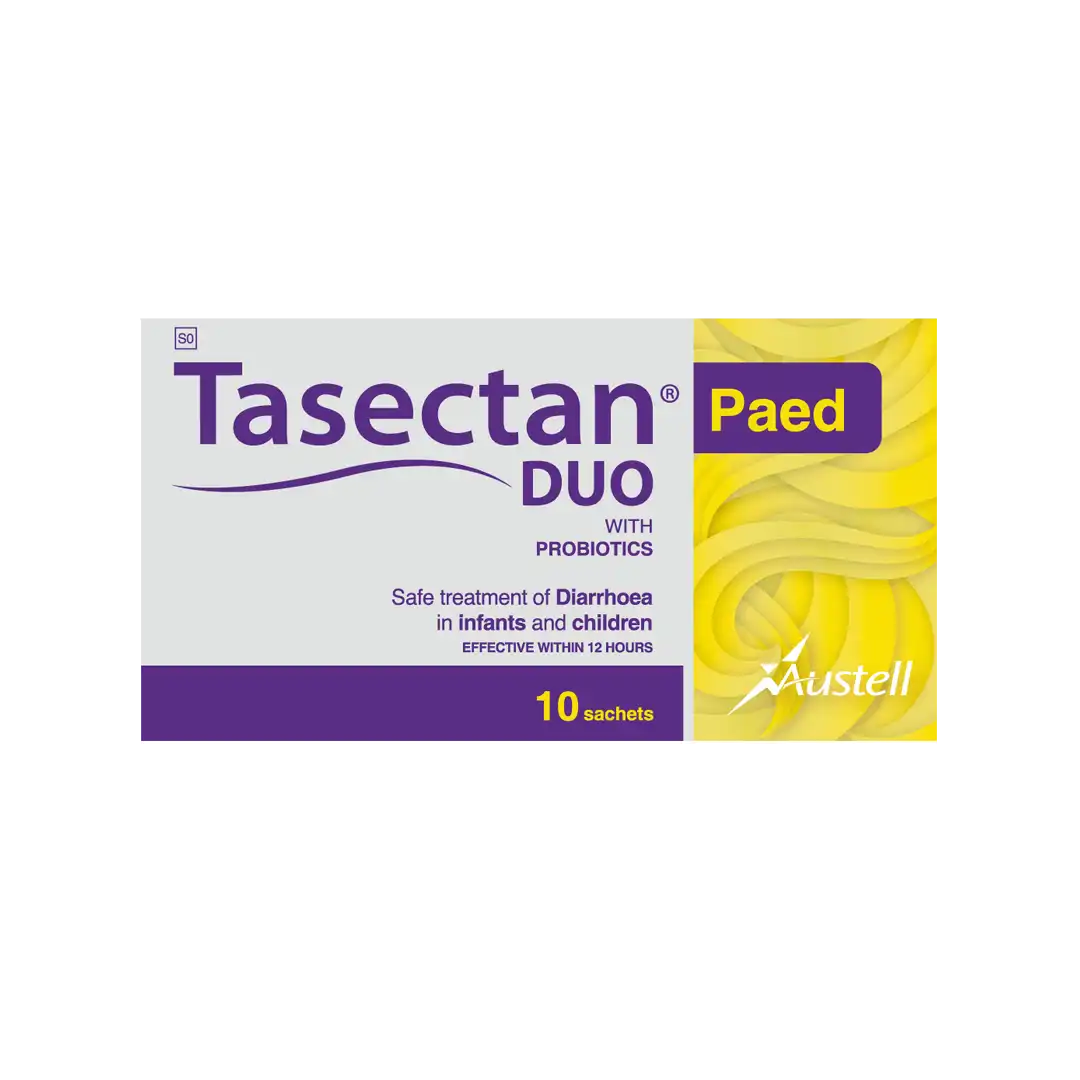 Tasectan Duo Paediatric Sachets, 10's