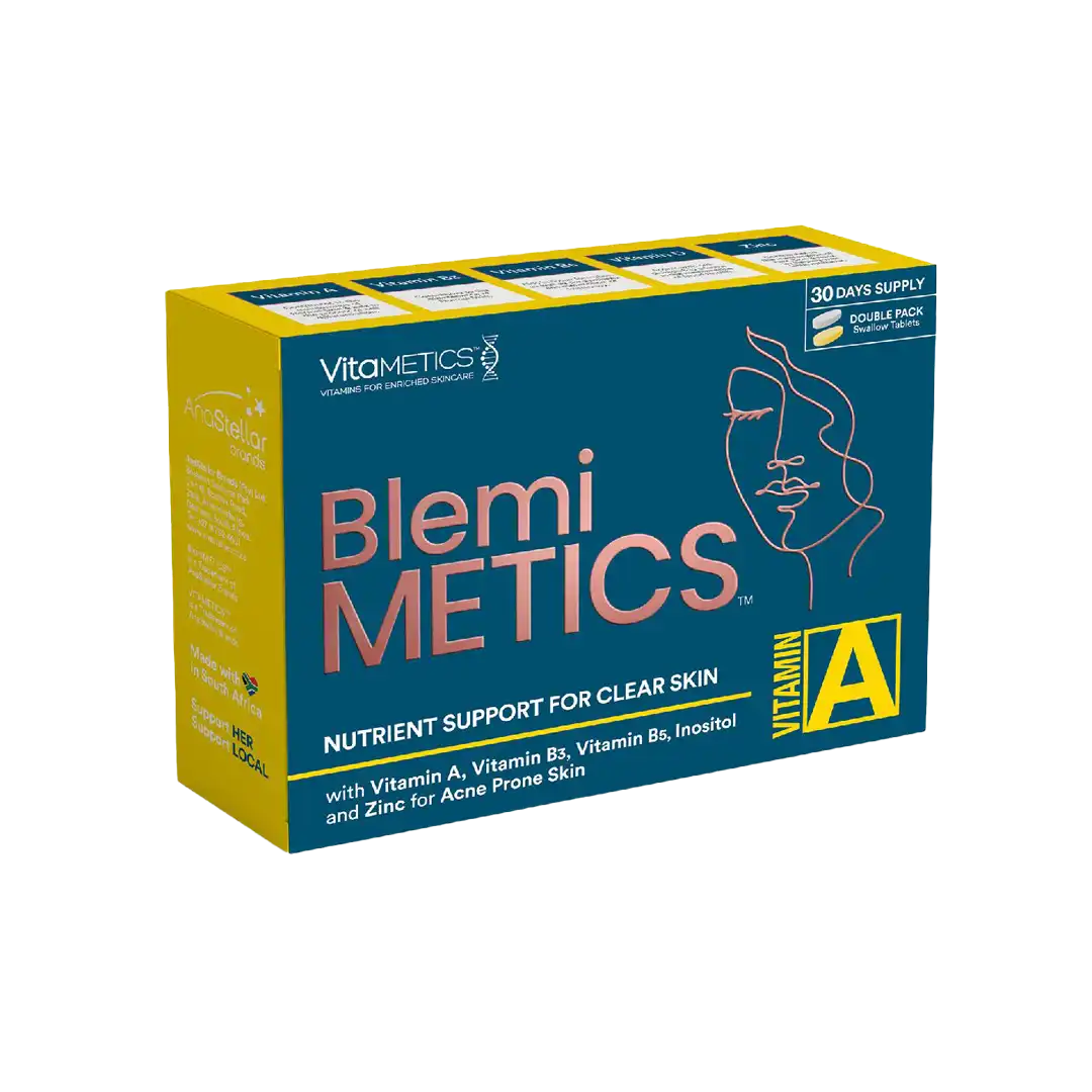 Vitametics BlemiMetics for Acne Prone Skin, 30 Day Pack