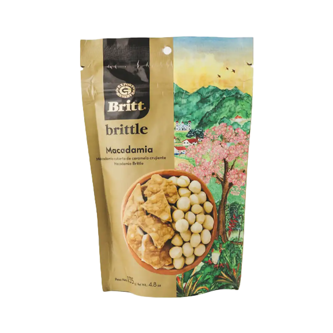 Britt Macadamia Nut Brittle