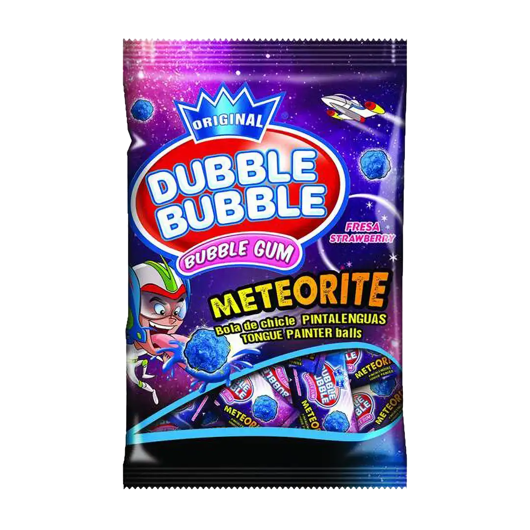 Dubble Bubble Meteorite Gum 85G