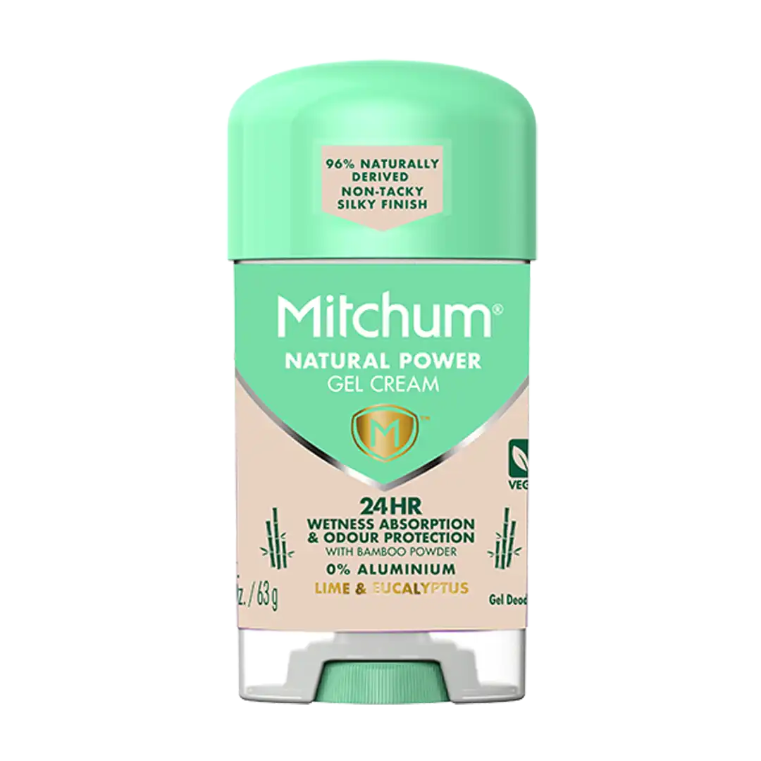 Mitchum Women Natural Power Gel Cream, 63g