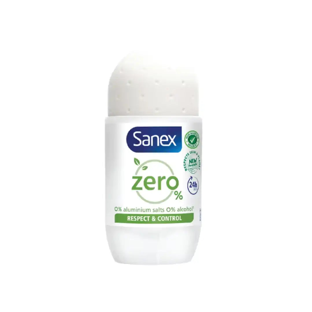 Sanex Zero% Roll-On Respect & Control, 50ml