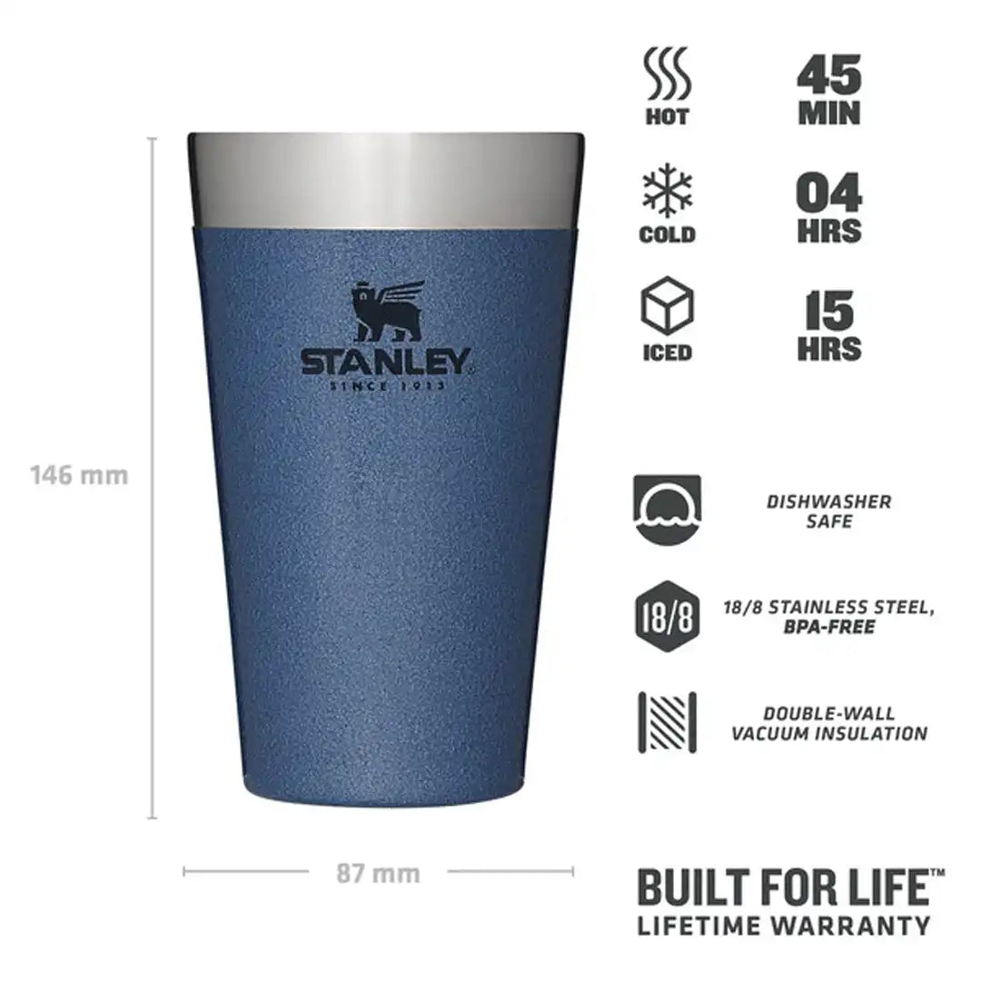 Stanley Adventure Stacking Vacuum Pint 0.47l, Assorted Colours