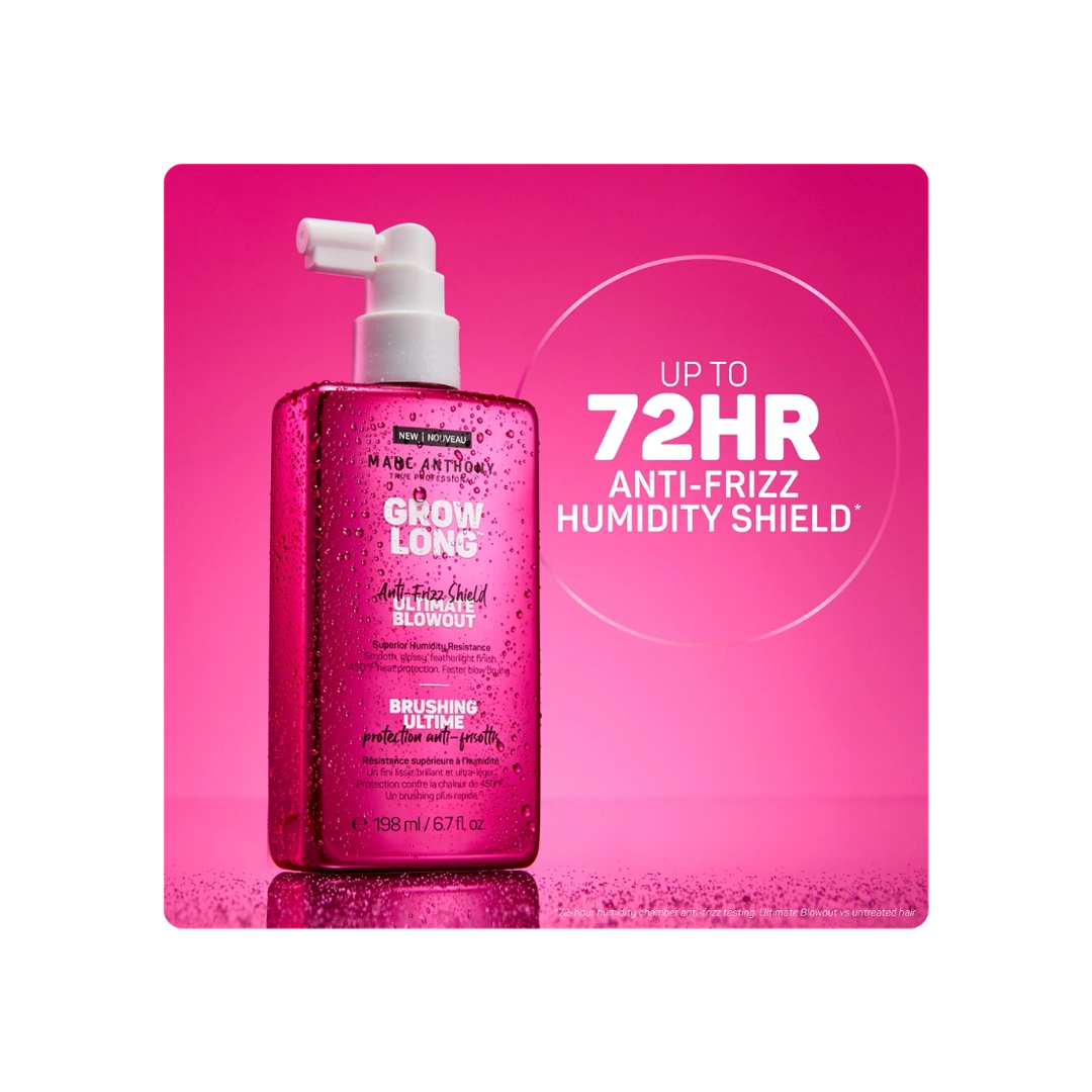 Marc Anthony Grow Long Anti-Frizz Shield Ultimate Blowout, 198ml