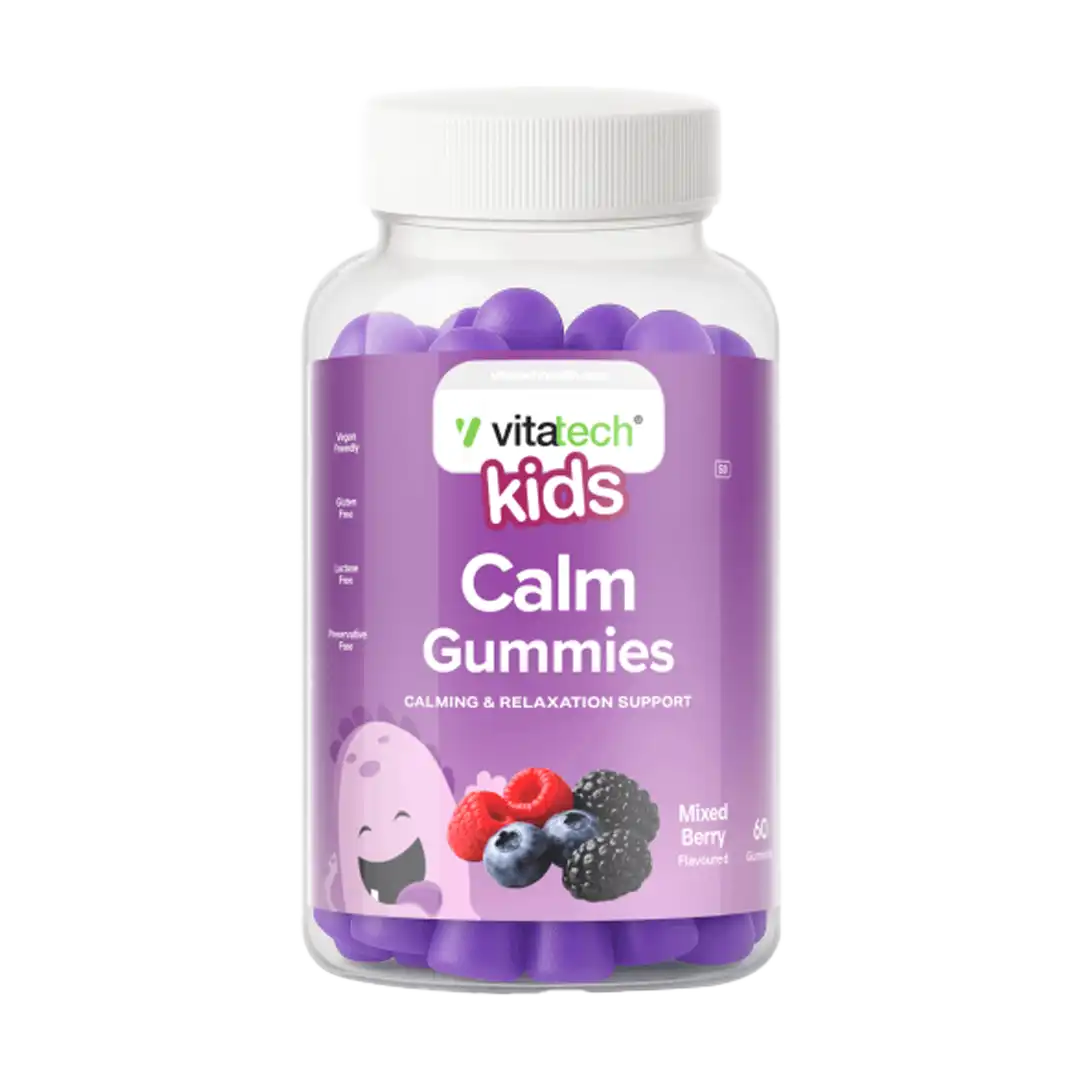 Vitatech Kids Calm Gummies Grape, 60's