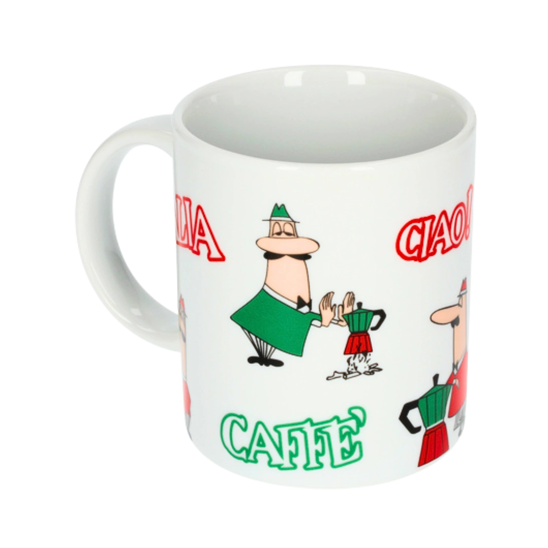 Bialetti  Italia Tricolore Omino Mug