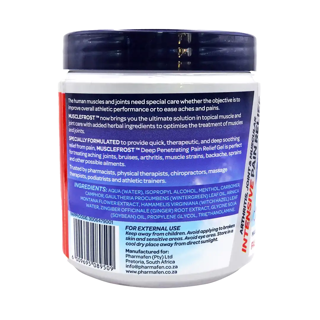 Musclefrost Cooling Arnica Gel, 500g