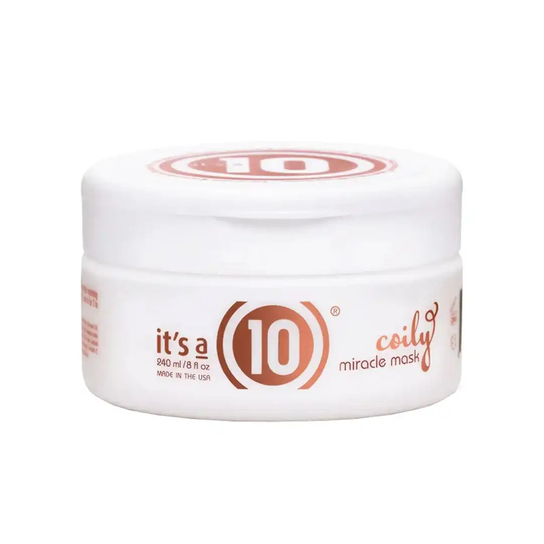 It's a 10 Miracle Coily Hair Mask, 240ml