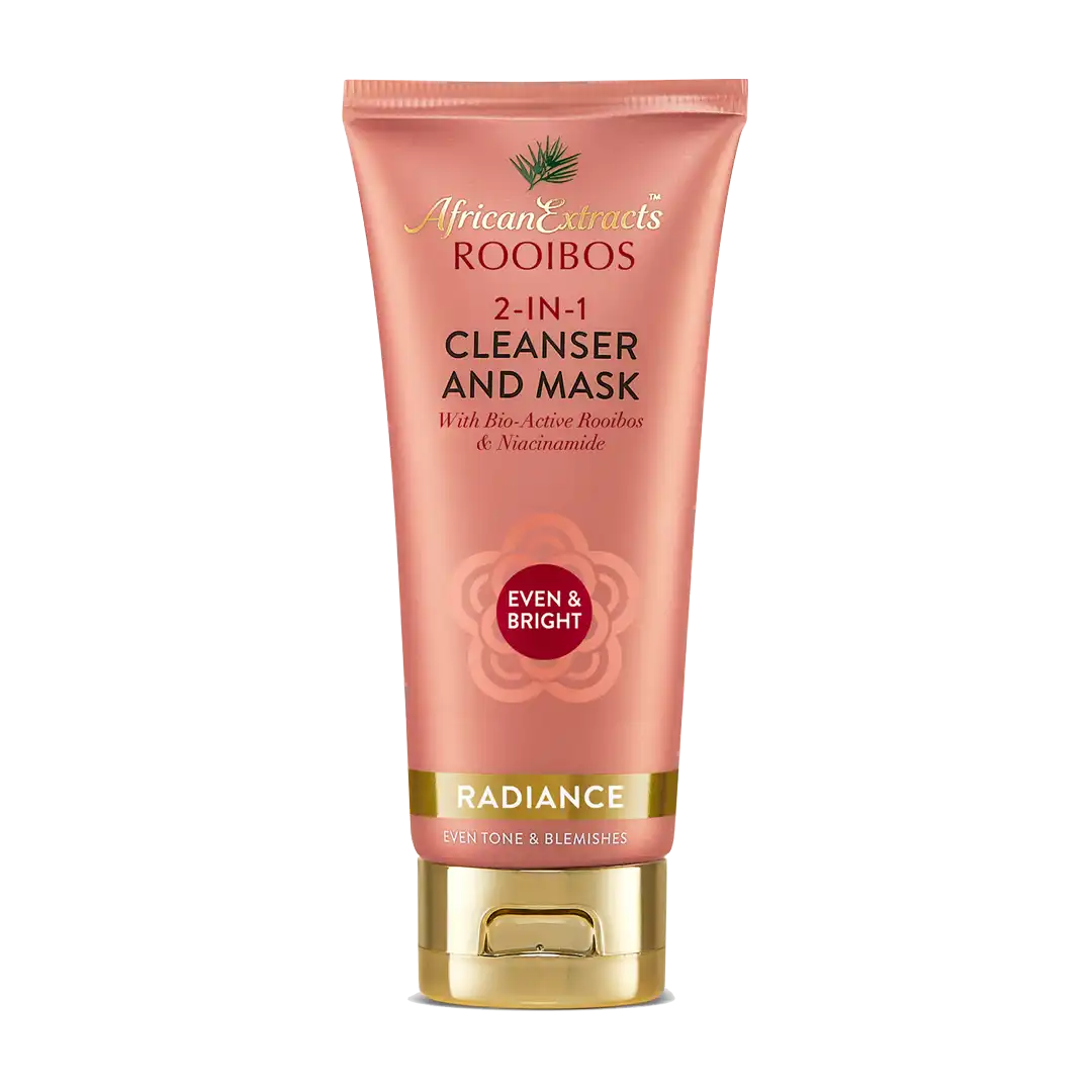 Rooibos Radiance 2-in-1 Cleanser & Mask, 100ml