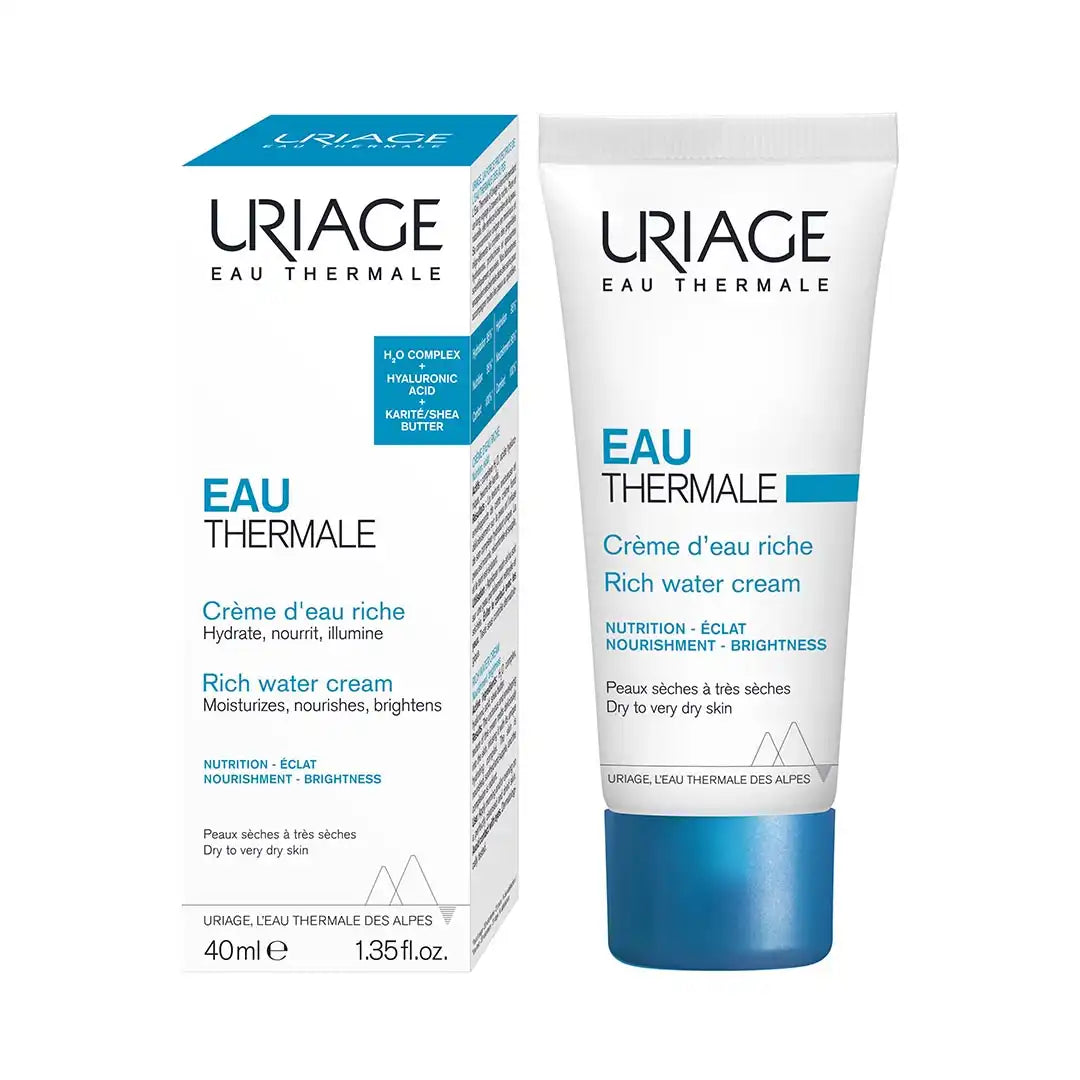 Uriage Eau Thermale Rich Water Cream, 40ml