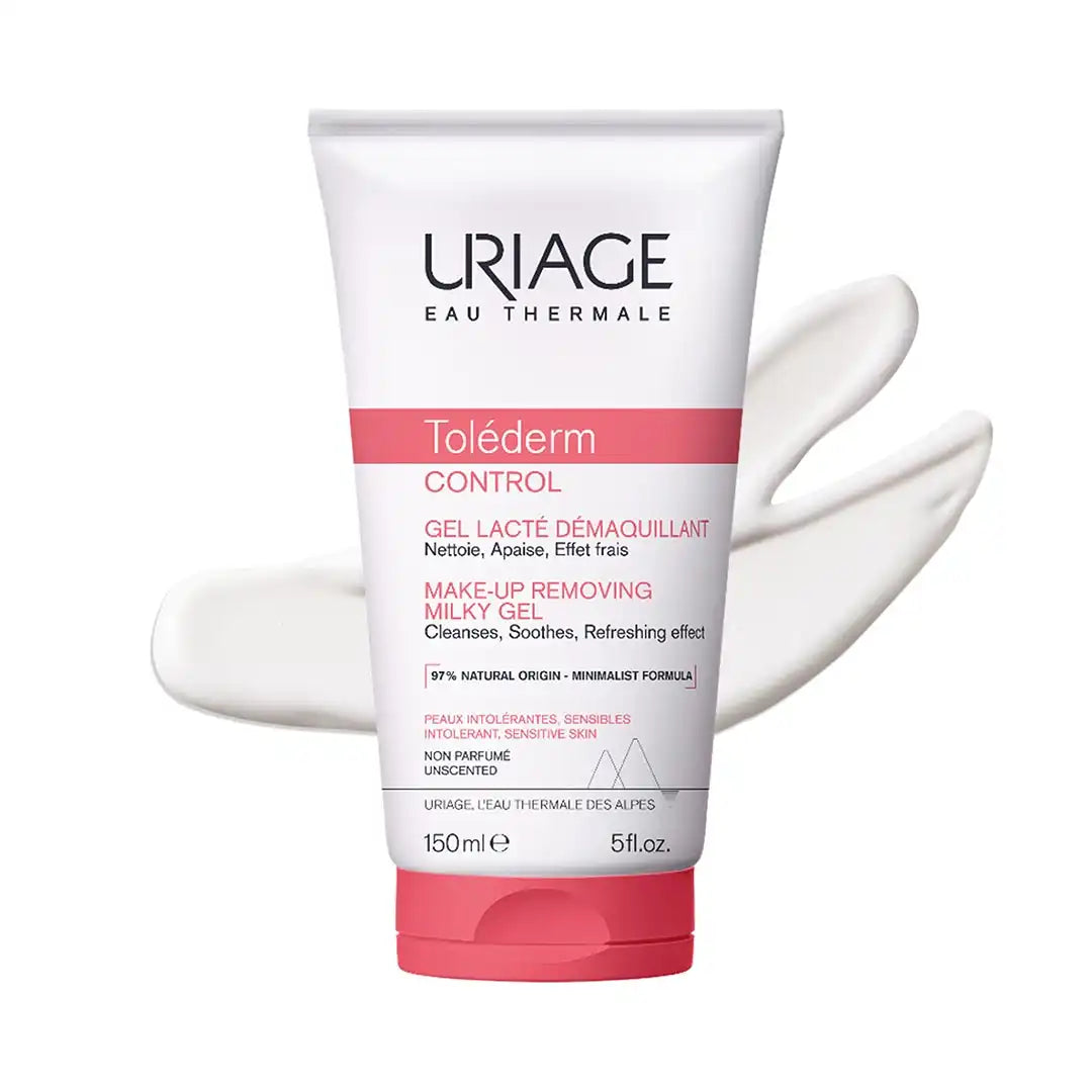 Uriage Toléderm Control Milky Cleansing Gel, 100ml