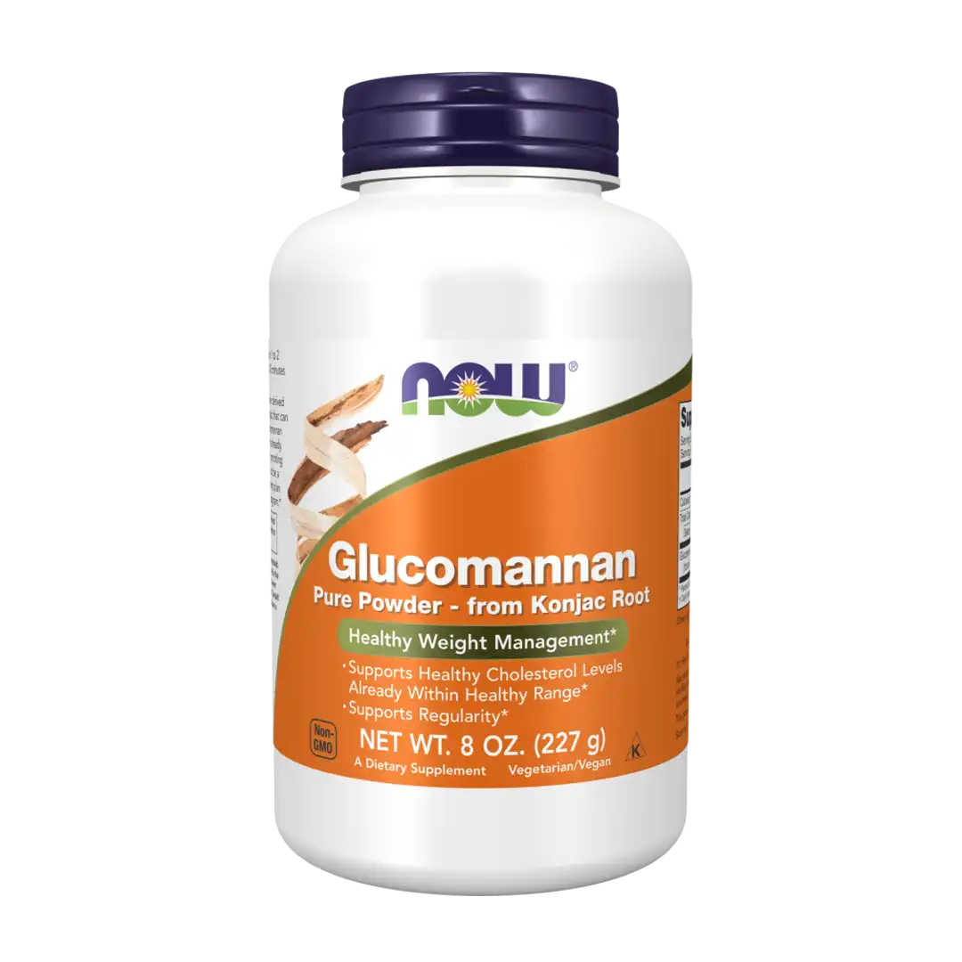 NOW Foods Glucomannan Pure Powder, 227g