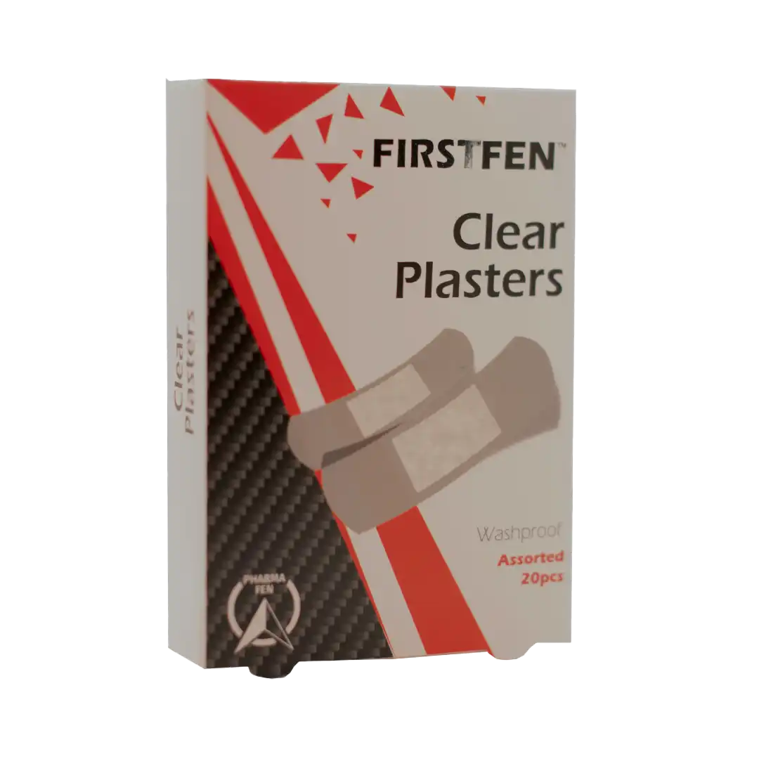 Firstfen Clear Plasters Assorted, 20's