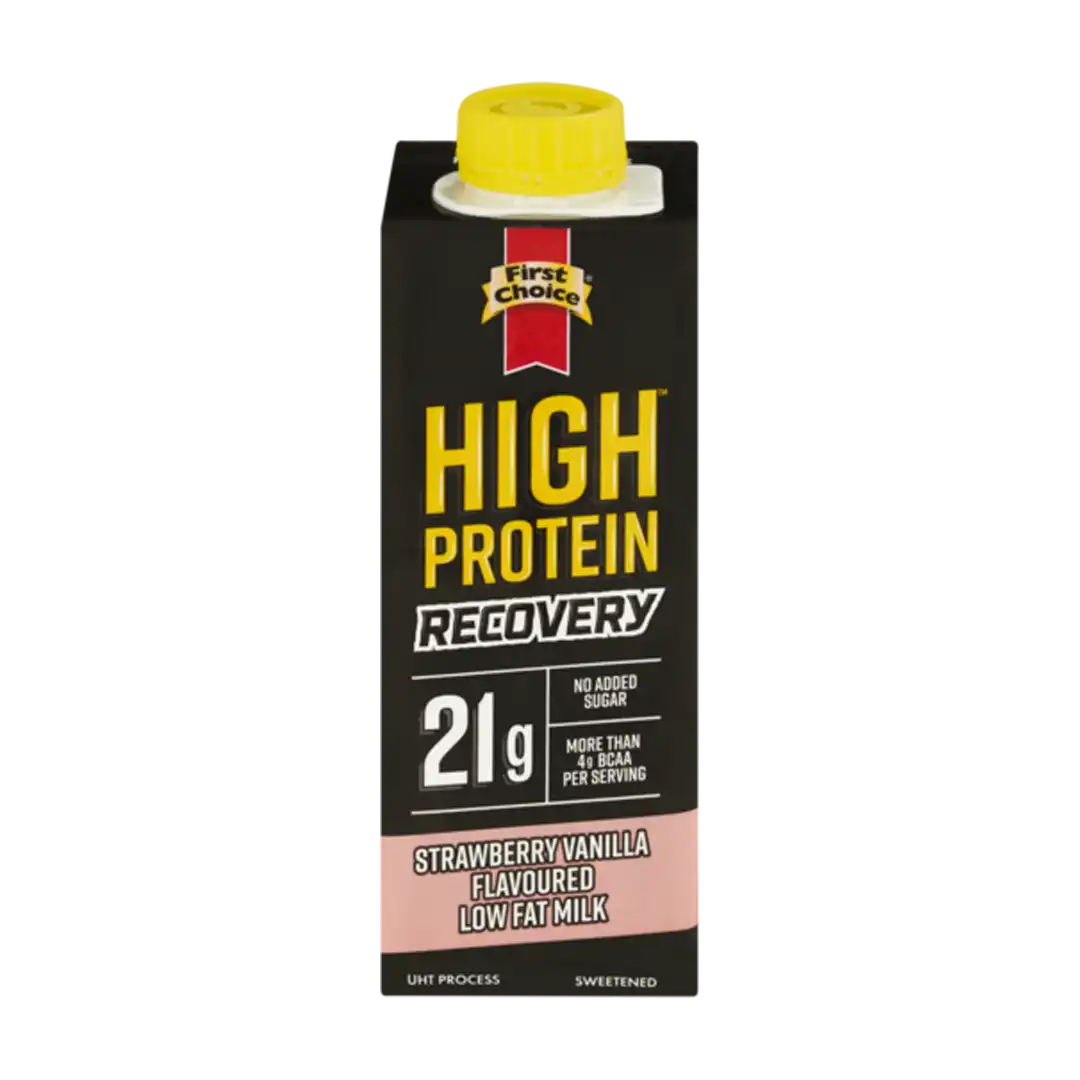 First Choice High Protein Recovery Milk 250ml, Assorted