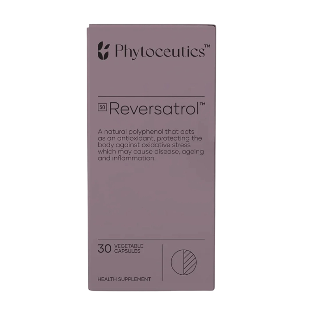 Phytoceutics Reversatrol Vegetable Capsules, 30's