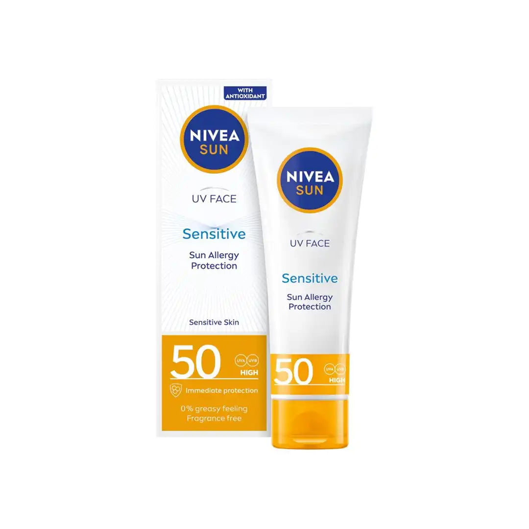 Nivea Sun Face Cream Sensitive SPF50, 50ml