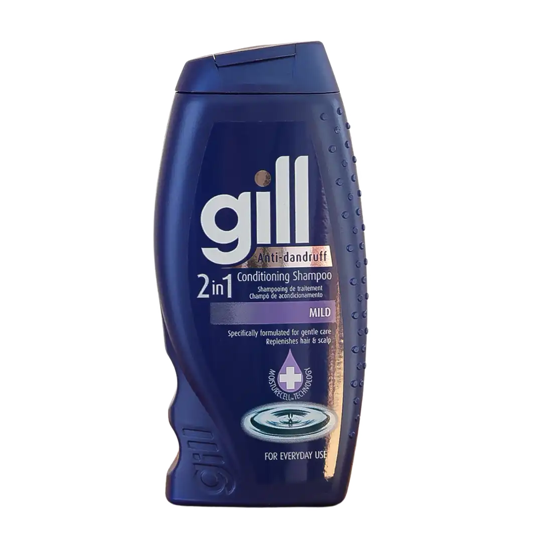 Gill Anti-Dandruff 2-In-1 Conditioning Shampoo Mild, 200ml